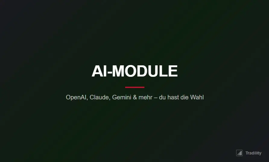 AI Module in Tradility